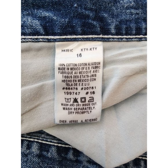 Vintage Tommy Hilfiger Wide Leg Carpenter Jeans Size 16 - Picture 8 of 9